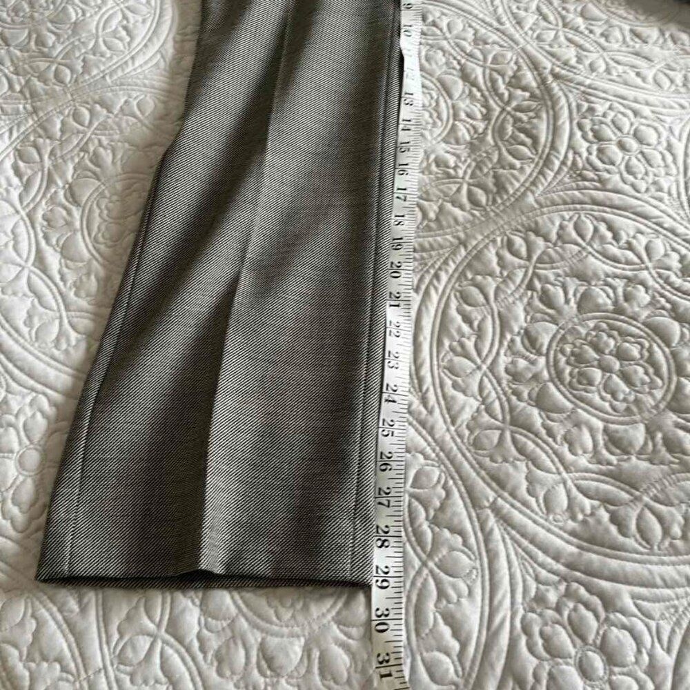 TALBOTS Women"s Gray Dress Pants Sz 8P Stretch Straight Leg size 8P - Picture 11 of 12